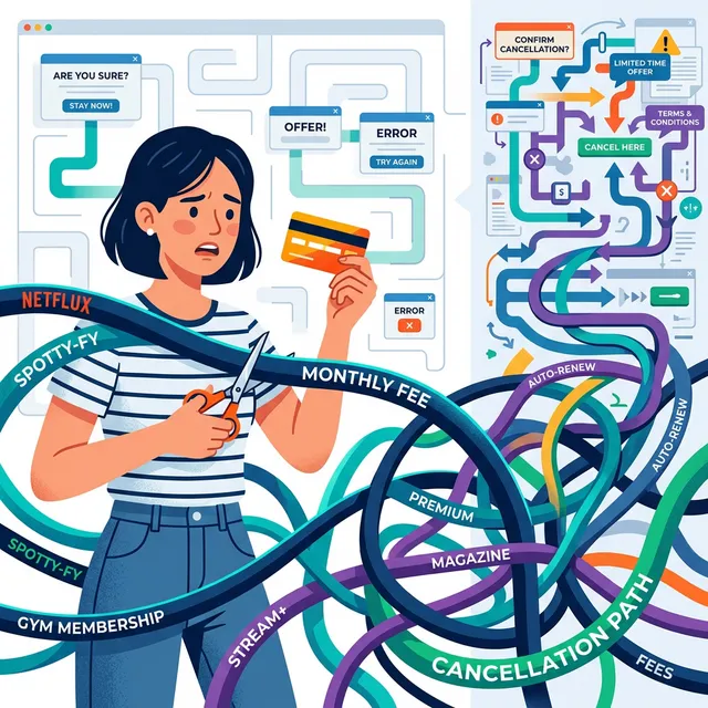 구독은 서비스가 아니라 ‘해지 마찰’을 판다: 정기결제·무료체험·다크패턴이 만드는 생활비 누수 썸네일