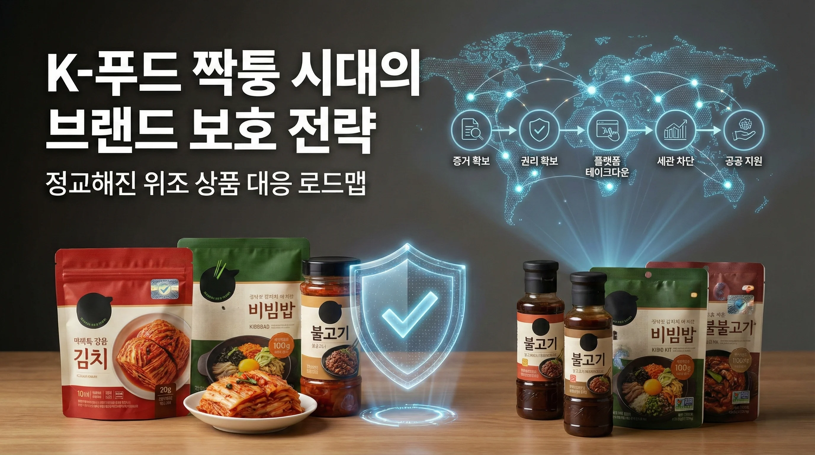 K-푸드 짝퉁 시대의 브랜드 보호 전략: 정교해진 위조 상품 대응 로드맵 썸네일